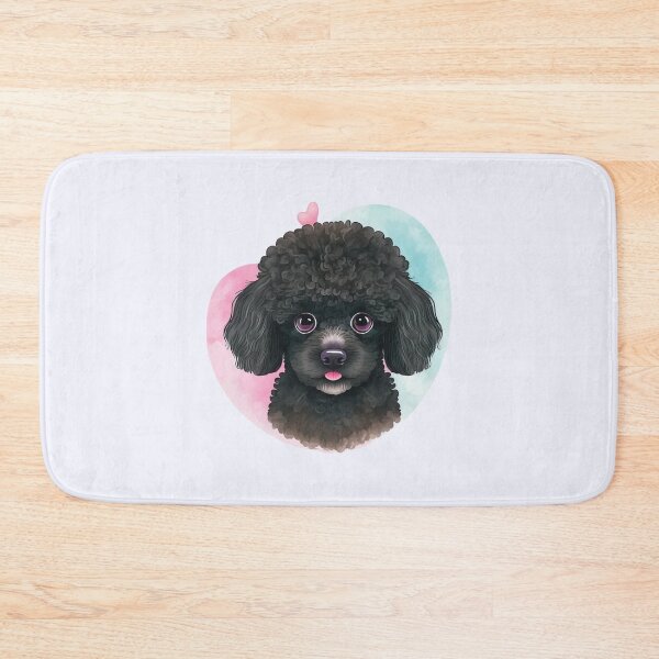 Item preview, Dark Poodle Cute Dog designed and sold by nicestr.