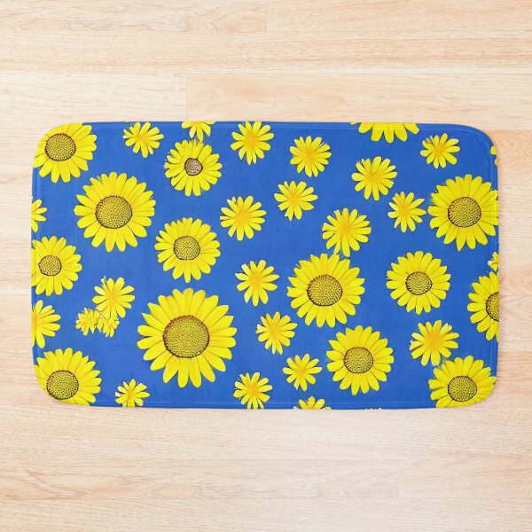Item preview, Yellow daisy flower pattern designed and sold by gramizzia.