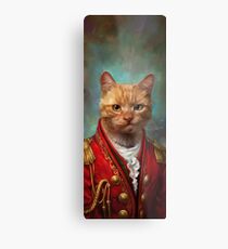 Court General Wise Cat Metal Print