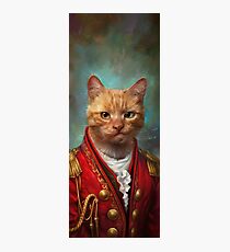 Lámina fotográfica Corte General Wise Cat