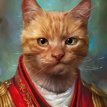 Aperçu de l'œuvre Général de cour Wise Cat de Ldarro