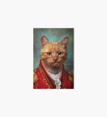 Court General Wise Cat Art Board