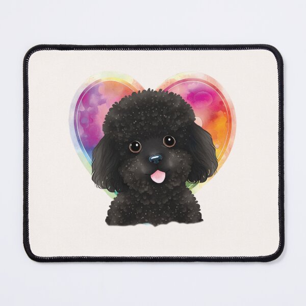 Item preview, Dark Poodle Cute Dog designed and sold by nicestr.
