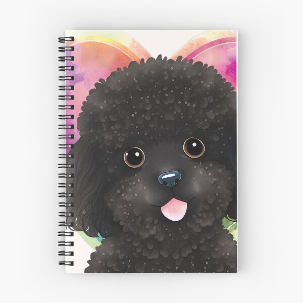 Item preview, Dark Poodle Cute Dog designed and sold by nicestr.