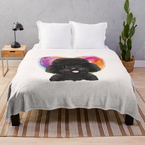 Item preview, Dark Poodle Cute Dog designed and sold by nicestr.