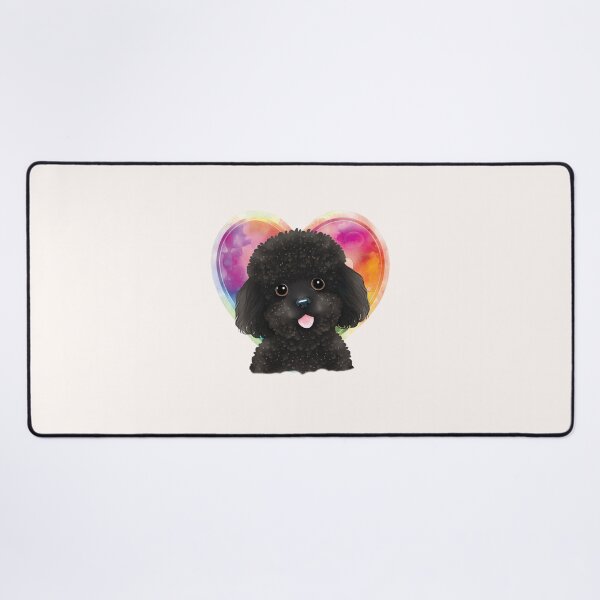 Item preview, Dark Poodle Cute Dog designed and sold by nicestr.