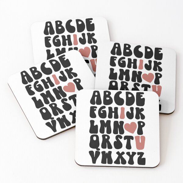 Item preview, Alphabet ABC I Love You designed and sold by PBJArt.