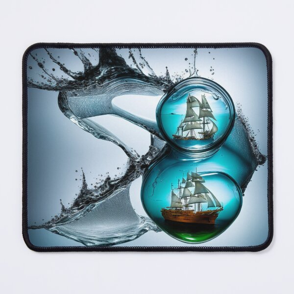 Item preview, An old ship in a stormy sea. designed and sold by Maniock.