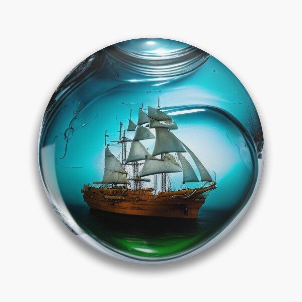 Item preview, An old ship in a stormy sea. designed and sold by Maniock.