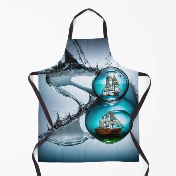 Item preview, An old ship in a stormy sea. designed and sold by Maniock.