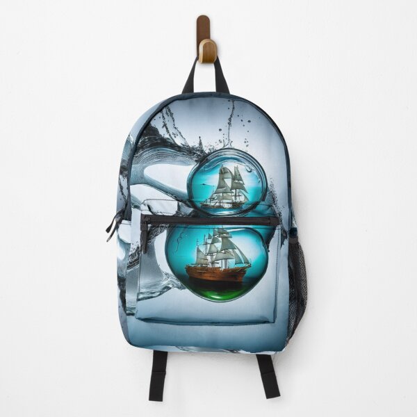 Item preview, An old ship in a stormy sea. designed and sold by Maniock.