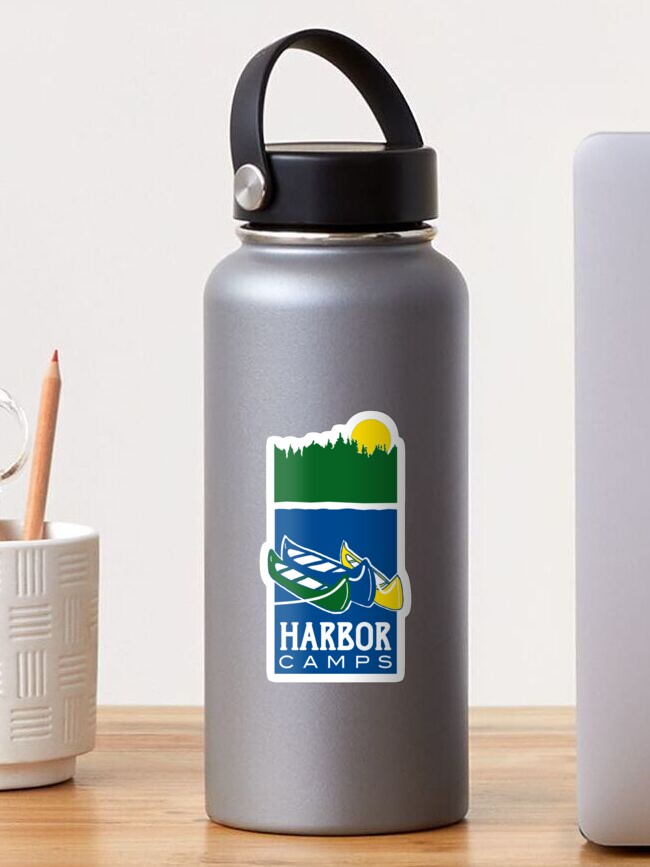 Thumbnail 1 of 3, Sticker, Harbor Camps Classic Logo designed and sold by harborcamps.
