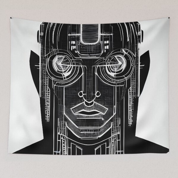 Item preview, Beta android portrait designed and sold by Kamiri.