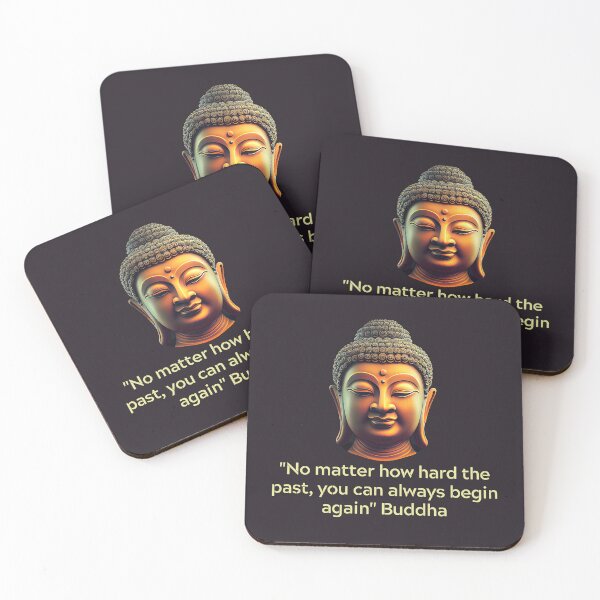 Item preview, Buddha Quote - No matter how hard the past, you can...   designed and sold by RetComly.