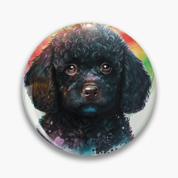 Item preview, Dark Poodle Cute Dog designed and sold by nicestr.