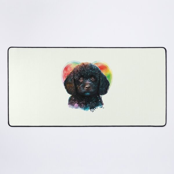 Item preview, Dark Poodle Cute Dog designed and sold by nicestr.