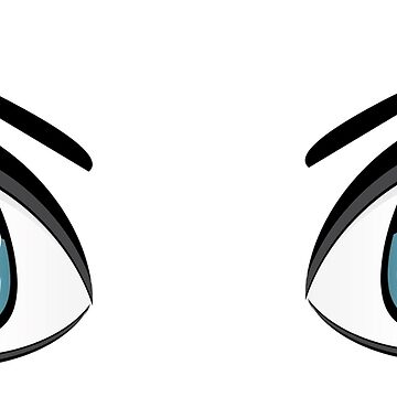 Colorful Male Eyes Sticker for Sale by AnnArtshock