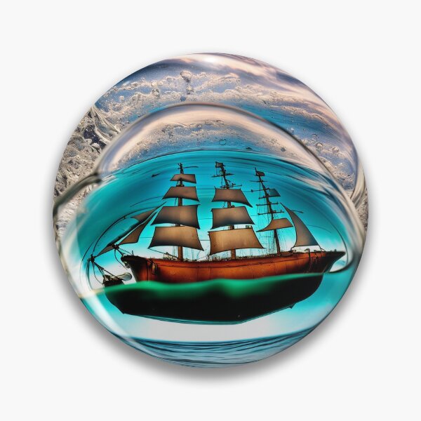 Item preview, Sailing ship on a stormy ocean. designed and sold by Maniock.