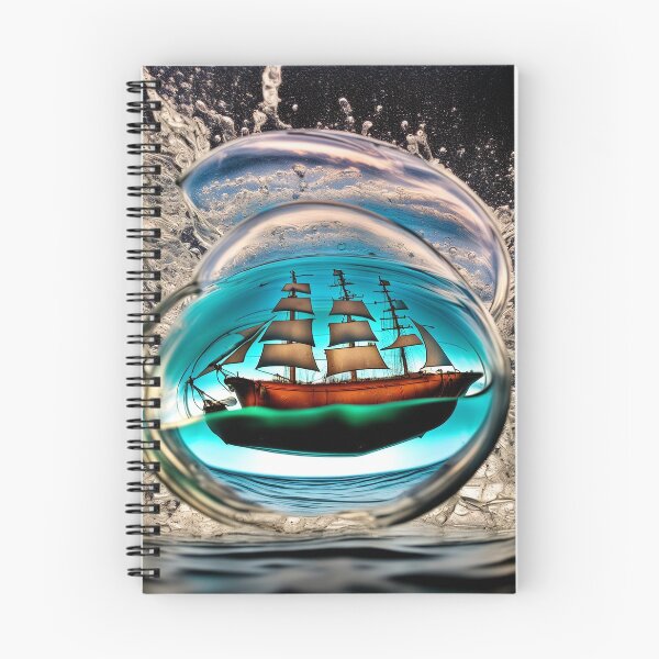 Item preview, Sailing ship on a stormy ocean. designed and sold by Maniock.