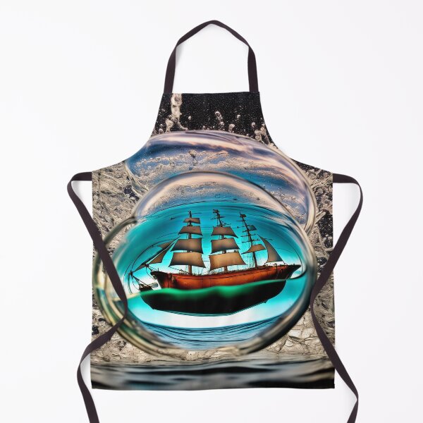 Item preview, Sailing ship on a stormy ocean. designed and sold by Maniock.