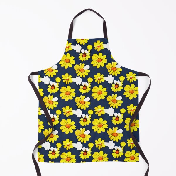 Item preview, Yellow daisy flower pattern designed and sold by gramizzia.