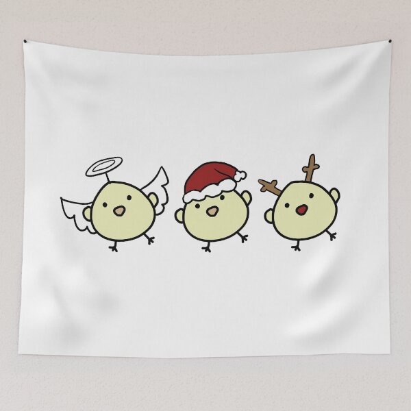 Item preview, Cute Christmas Chicks  designed and sold by Lara Jackson.