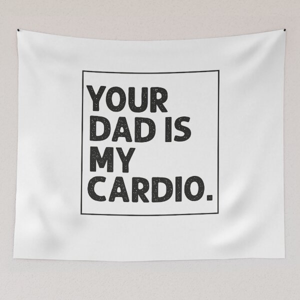 Item preview, Your Dad Is My Cardio, Workout Gym,Gym Partner For Father's Day  designed and sold by akd - MARKET ⭐ ⭐ ⭐ ⭐ ⭐.