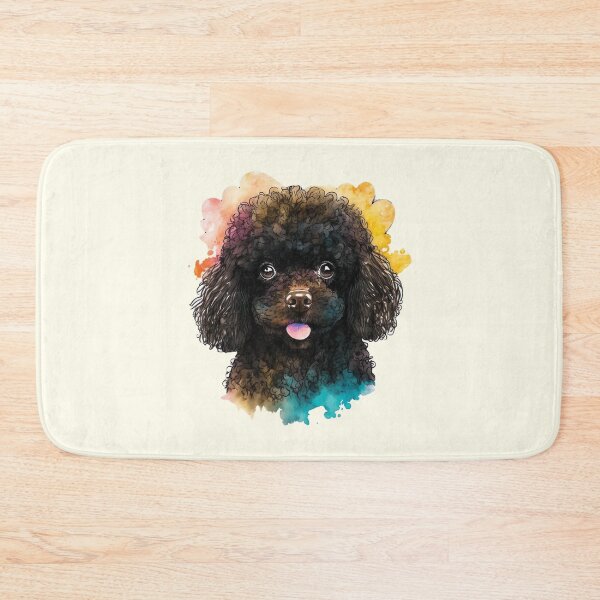 Item preview, Dark Poodle Cute Dog designed and sold by nicestr.