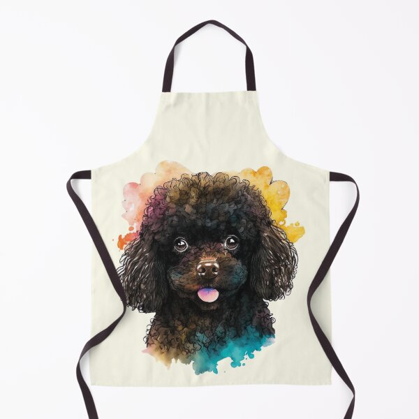 Item preview, Dark Poodle Cute Dog designed and sold by nicestr.