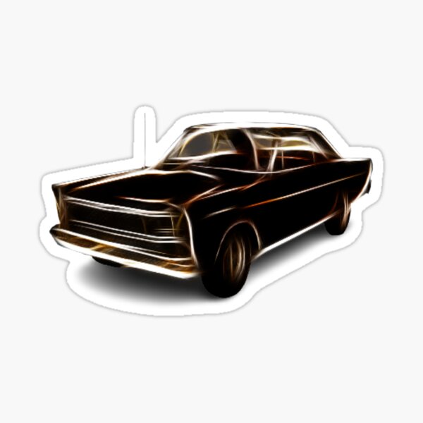 Item preview, 1966 chevrolet chevelle 300 deluxe neon design classic car 063 designed and sold by test26.