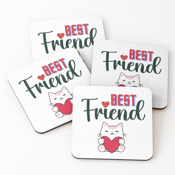 Item preview, Best Friend With A Cute Cat designed and sold by HappyLife4U.