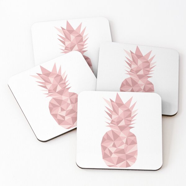 Item preview, Pineapple Geometric 3 (rose) designed and sold by NoirPineapple.