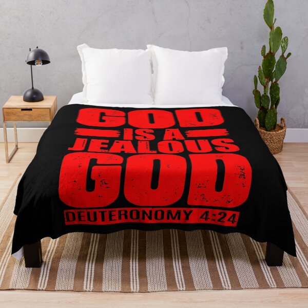 Item preview, God Is A Jealous God. Deuteronomy 4:24 designed and sold by plushism.
