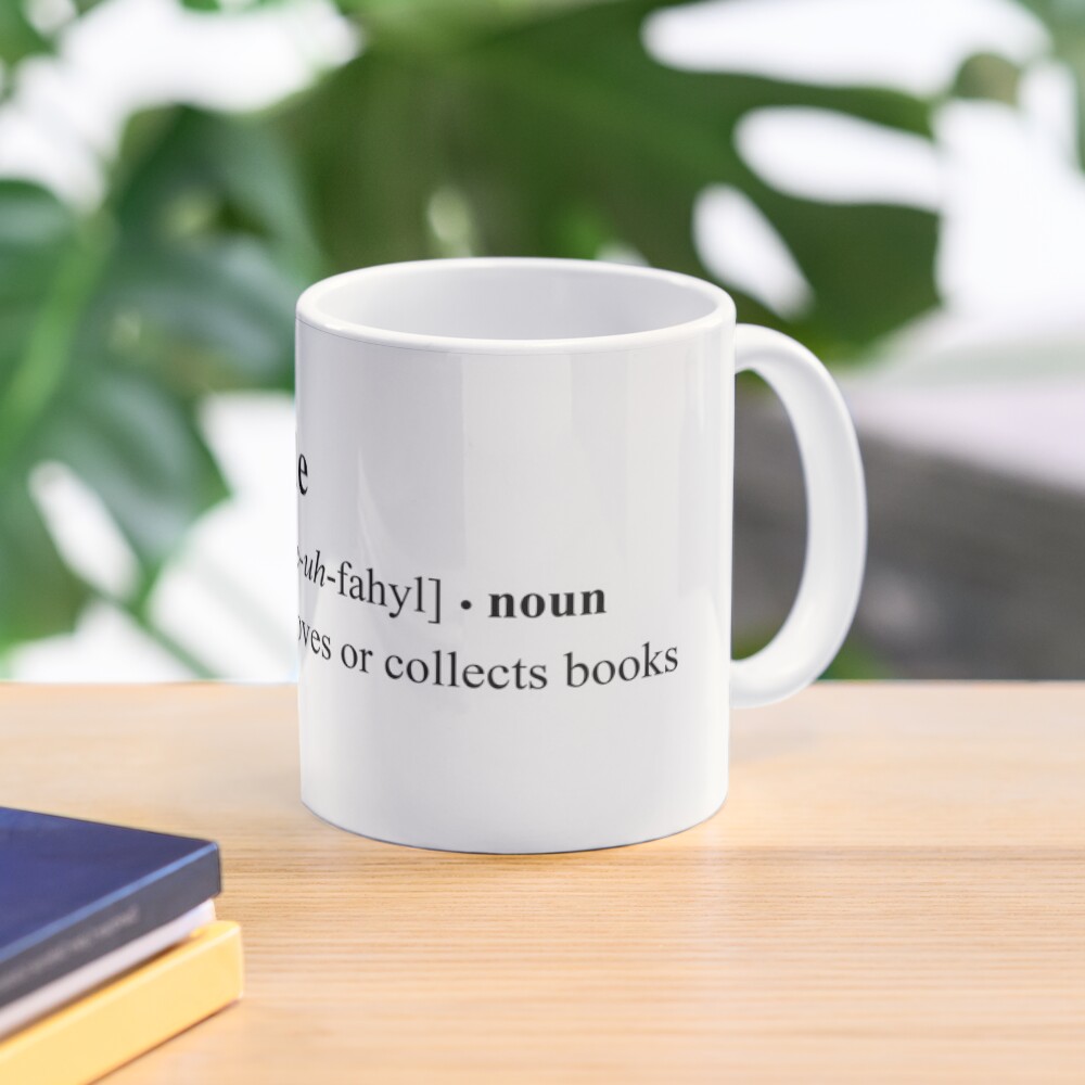 Bibliophile Definition Coffee Mug