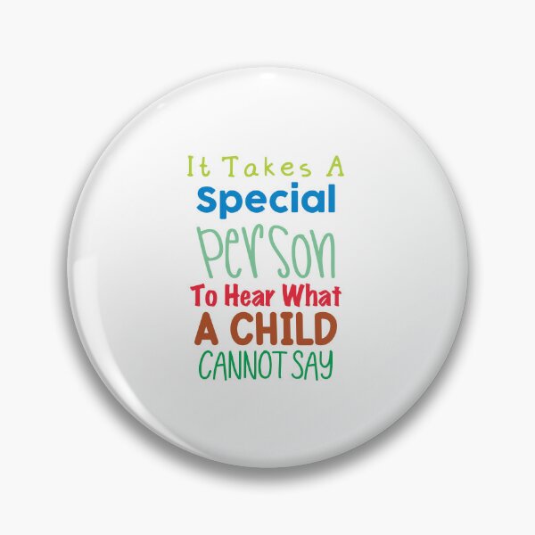 Item preview, it takes a special person to hear what a child cannot say designed and sold by one-more-shop.