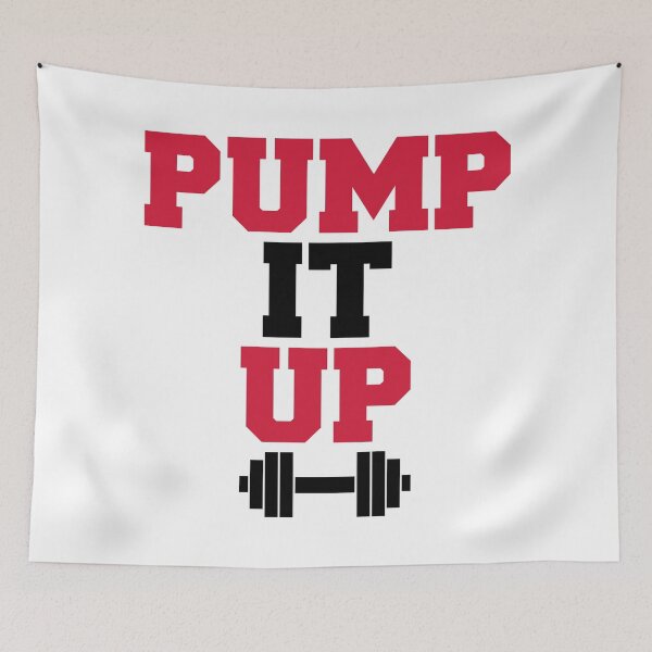 Item preview, Pump It Up Gym Quote designed and sold by quarantine81.