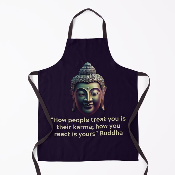 Item preview, Buddha Quote - How people treat you is their karma; how you react is yours designed and sold by RetComly.