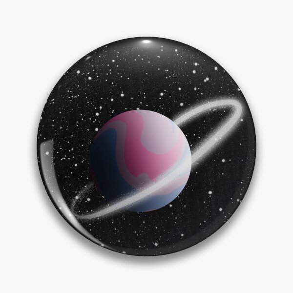 Item preview, Purple planet designed and sold by Parkinglots-art.