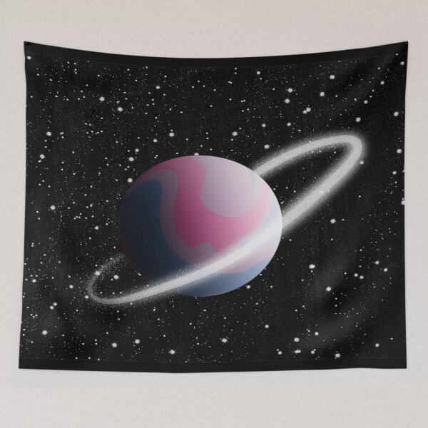 Item preview, Purple planet designed and sold by Parkinglots-art.