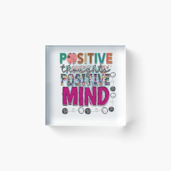 Item preview, Positive Thoughts Positive Mind designed and sold by LadyHustle.