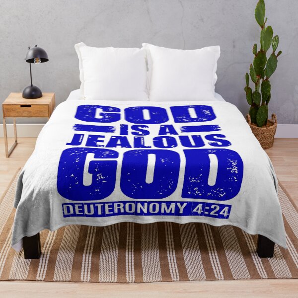 Item preview, God Is A Jealous God. Deuteronomy 4:24 designed and sold by plushism.