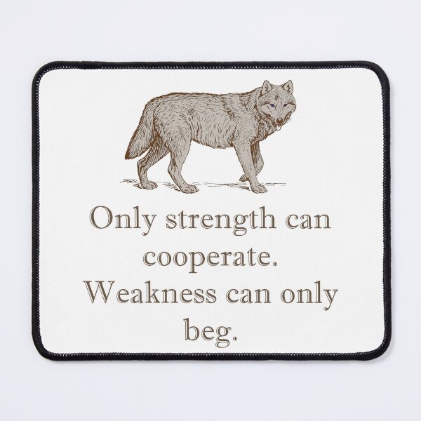 Item preview, Only Strength Can Cooperate designed and sold by CrankyOldDude.