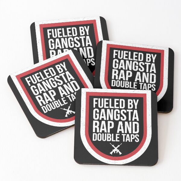 Item preview, Fueled By Gangsta Rap and Double Taps designed and sold by creativearmory.