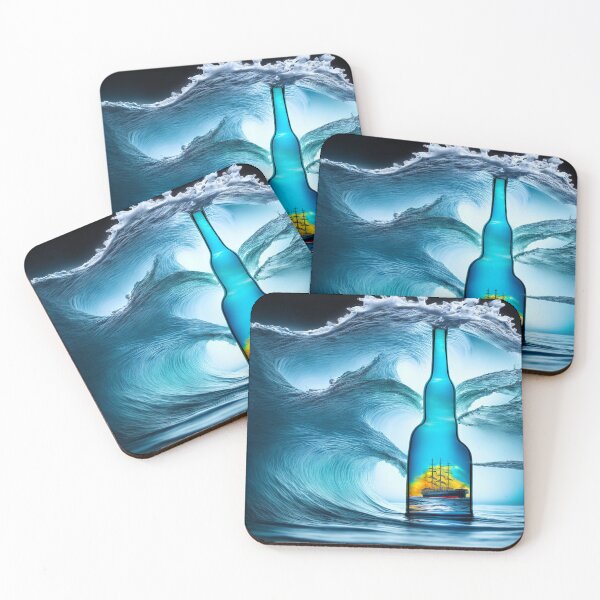 Item preview,  Una botella de bebida refrescante. designed and sold by Maniock.