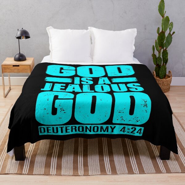 Item preview, God Is A Jealous God. Deuteronomy 4:24 designed and sold by plushism.