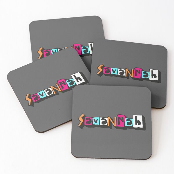 Item preview, SAVANNAH Custom Text Birthday Name designed and sold by Danylo Mikhnievych.