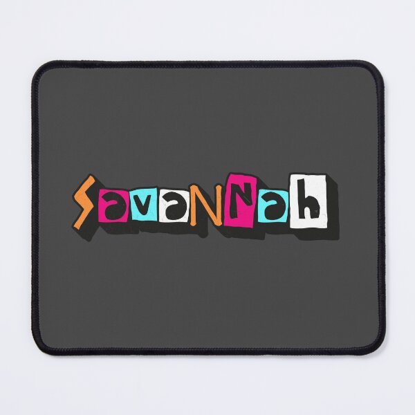 Item preview, SAVANNAH Custom Text Birthday Name designed and sold by Danylo Mikhnievych.