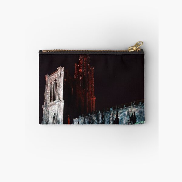 Item preview, Beautiful colors of highlighted Notre Dame Cathedral in Strasbourg, Alsace, France designed and sold by Alexander Sorokopud.