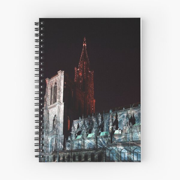 Item preview, Beautiful colors of highlighted Notre Dame Cathedral in Strasbourg, Alsace, France designed and sold by Alexander Sorokopud.