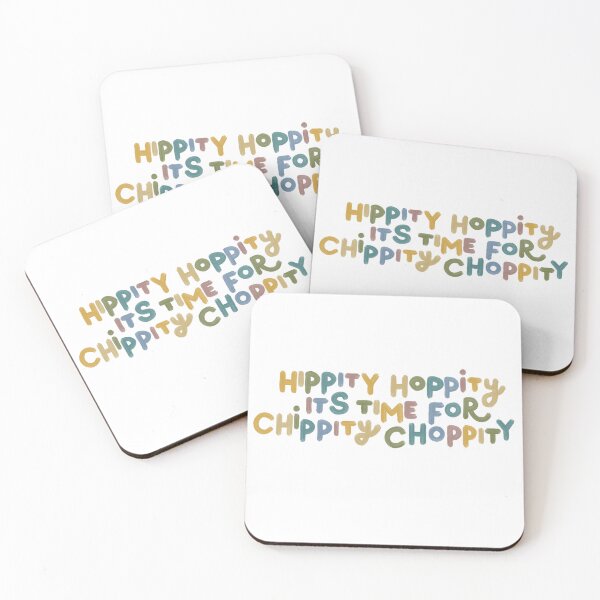 Item preview, Hippity hoppity its time for chippity choppity designed and sold by katiesauter.